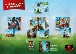 Übersicht Nordsee-Saga Schwerkraft Verlag