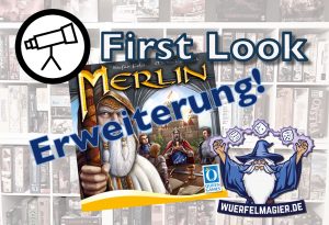 First Look Merlin Erweiterung Queen Games