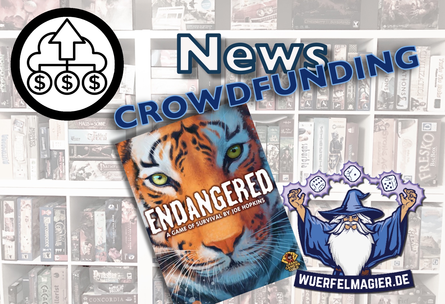 News Corwdfunding Kickstarter Endangered Wuerfelmagier Würfelmagier