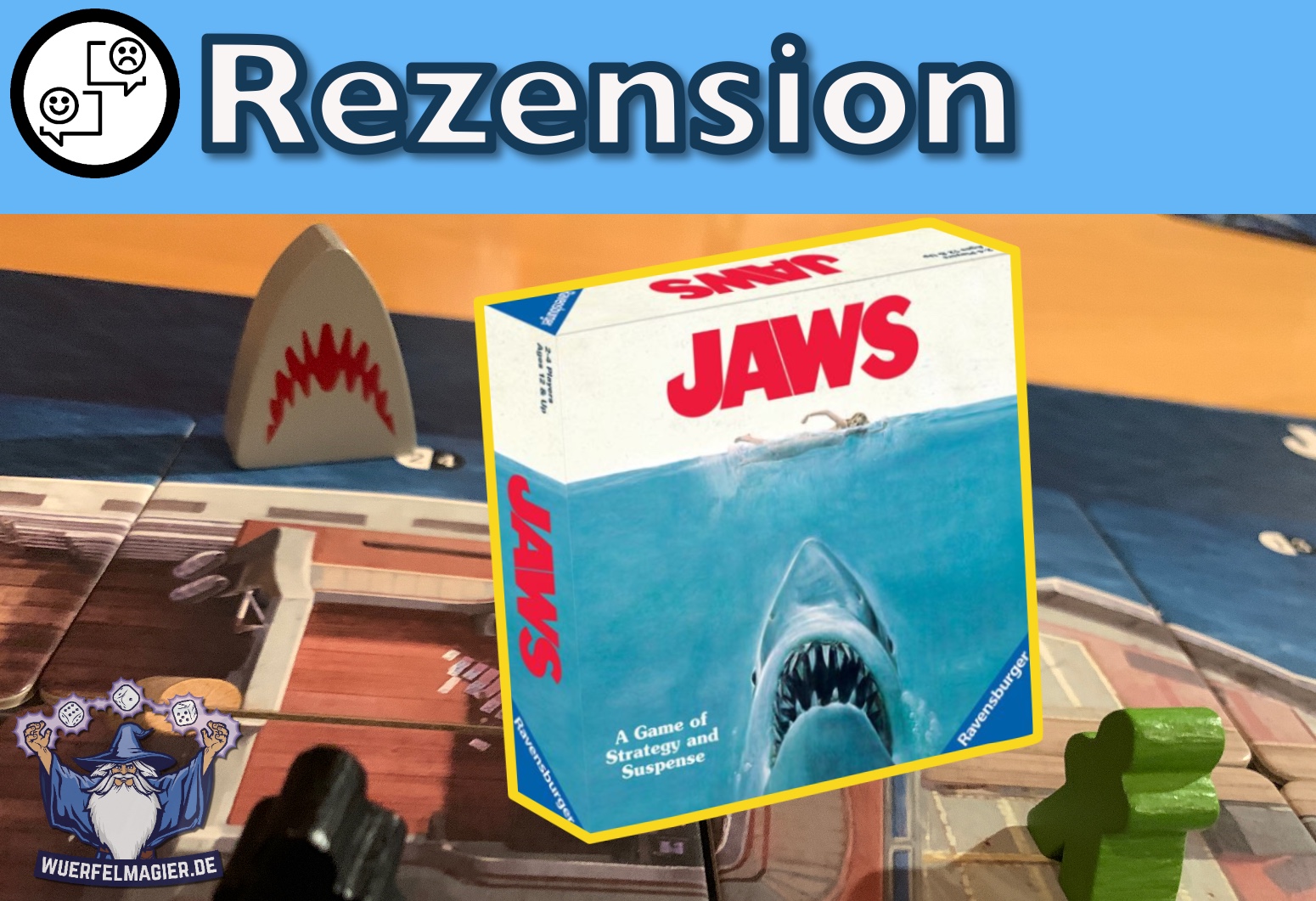 Rezension Coverbild Jaws Ravensburger